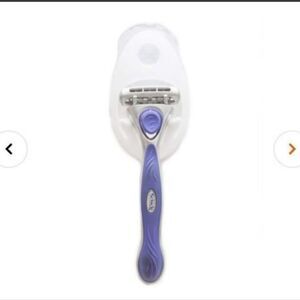 🏖 White Razor Holder with Suction Cup